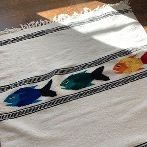 NWOT Authentic Mazatlan Woven Throw